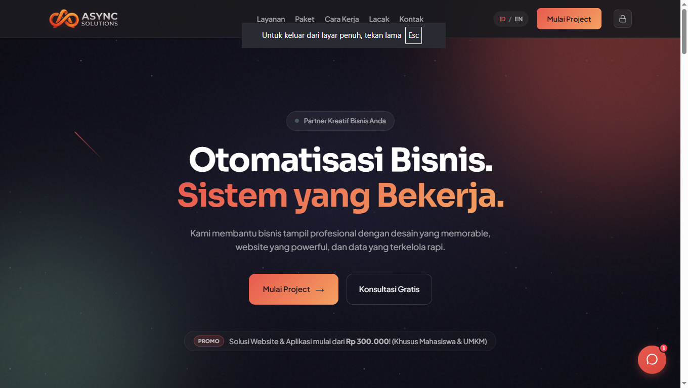 Landing Page