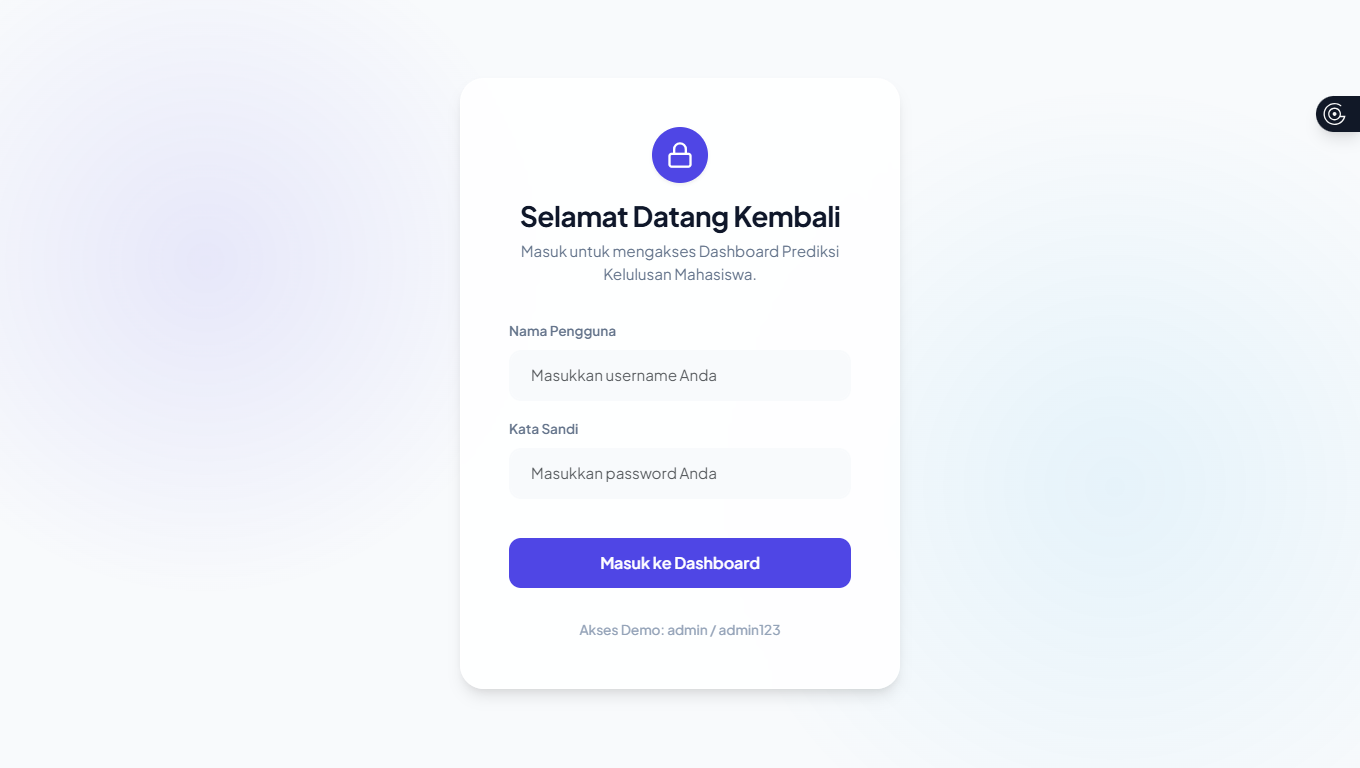 Sistem Prediksi Kelulusan Mahasiswa